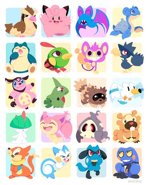 Sharmie • some more pokemon! 🔹 pokemon stickers:...