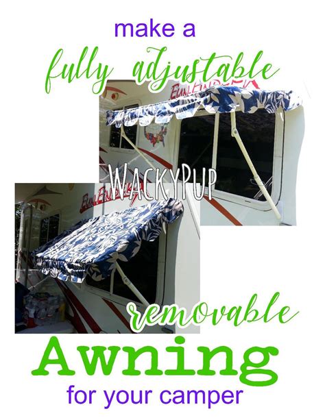 The large roll-out awning on the front shades most of our camper. However, there is a window at ...