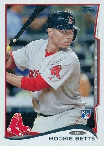 Mookie Betts Rookie Cards Ranked and Other Key Cards