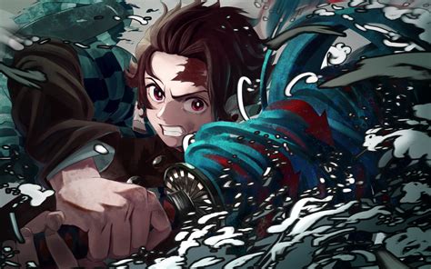 2560x1600 Resolution Tanjirou Kamado From Demon Slayer 2560x1600 Resolution Wallpaper ...