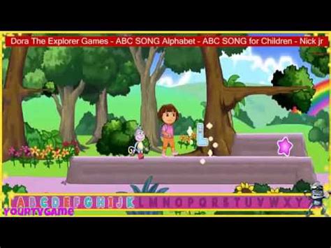 Dora The Explorer Games - ABC SONG Alphabet - ABC SONG for Children - Nick jr Dora The Explorer ...