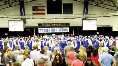 Warren High School hosts graduation | News, Sports, Jobs - Marietta Times