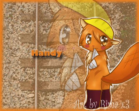 Handy the Beaver | Happy tree friends, Free friends, Anime