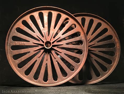 Antique Industrial Cart Wheels | Factory cart, Industrial casters ...