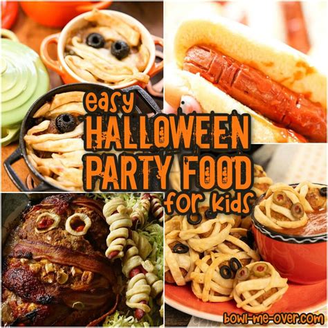 45+ Halloween Party Food and Ideas for Spooky Fun - Bowl Me Over