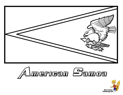 Download American Samoa coloring for free - Designlooter 2020 👨‍🎨