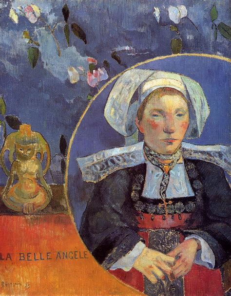 La Belle Angele (1889) by Paul Gauguin – Artchive