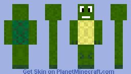 Green Turtle Minecraft Skin