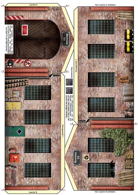 N Scale Buildings Printable