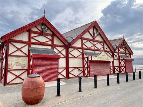 Saltburn-By-The-Sea: Pier, Lift to Town, Beach Huts and Views - Colour ...