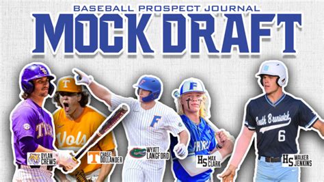 2023 MLB Draft: Mock Draft 2.0 - Baseball Prospect Journal