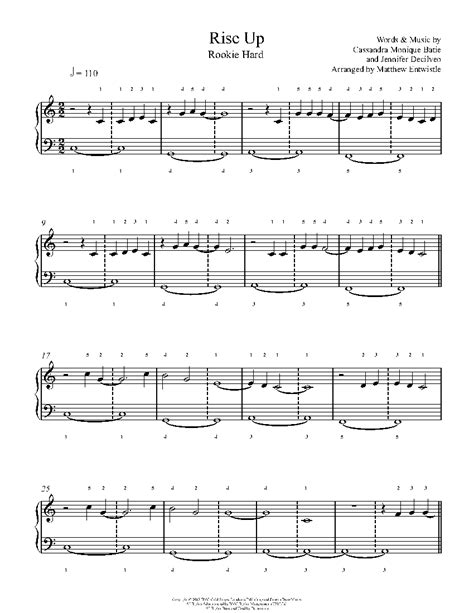 Rise Up by Andra Day Sheet Music & Lesson | Rookie Level