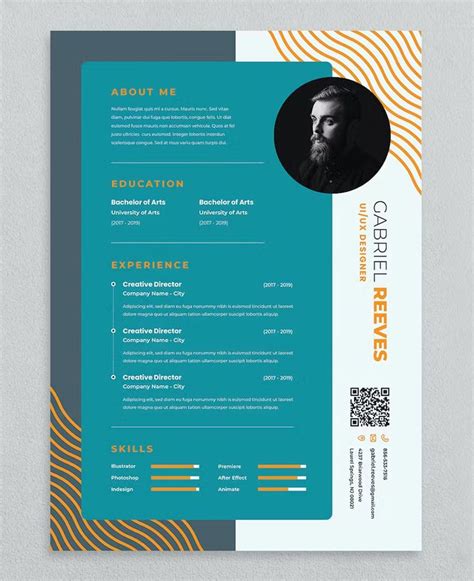 Professional CV and Resume Templates in 2023 | Resume design template, Resume design, Resume