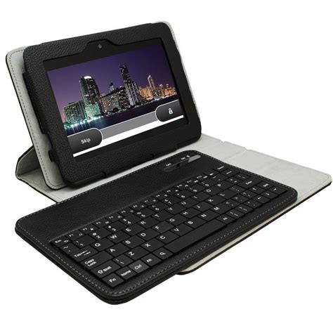 A nice case for the Kindle Fire HD. Keyboard is small, but will work in ...