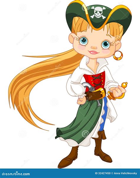 Pirate Girl Stock Photo - Image: 32427450