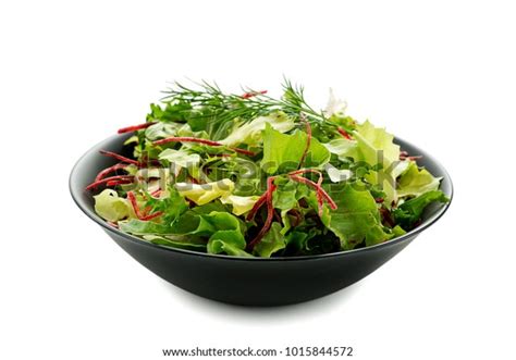 Green Salad In Black Bowl: Over 60,046 Royalty-Free Licensable Stock ...