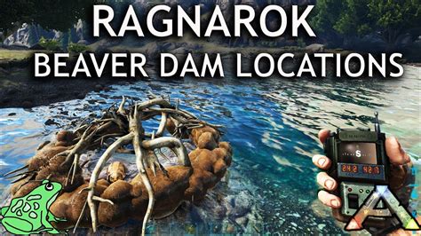 Ragnarok Beaver Dam Locations - Ark Survival Evolved - Castoroides Spawns - YouTube