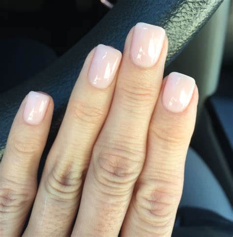 LOVE this!! Two Coats of OPI GelColor "Bubble Bath" & one coat CND Shellac "Negligee" | Nexgen ...