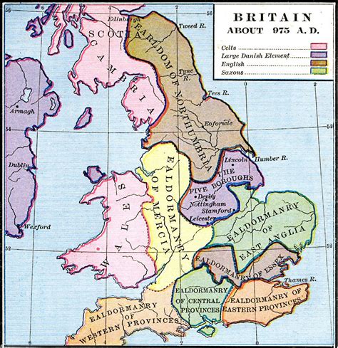 Britain | Map of britain, Saxon history, Historical geography