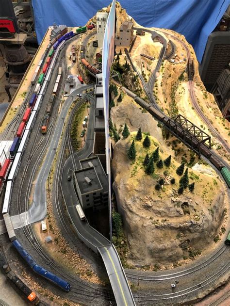 N scale model train layout | Model train layouts, Ho model trains ...