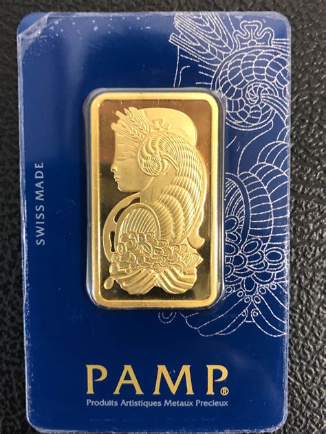 1 oz Swiss Pamp Gold Bar - Coins and collectables