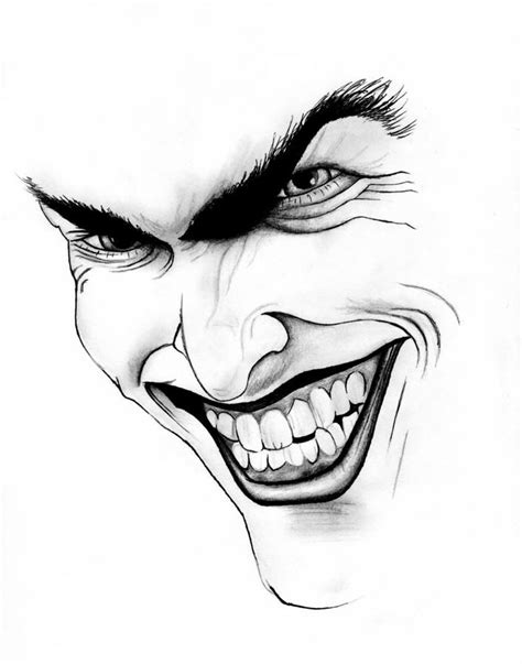 Joker Drawing - The Joker by Peter Landis | Joker drawings, Joker art ...