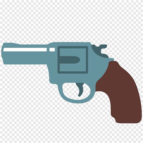 Emojipedia Pistol Firearm Revolver, hand gun, handgun, apple Color Emoji png | PNGEgg