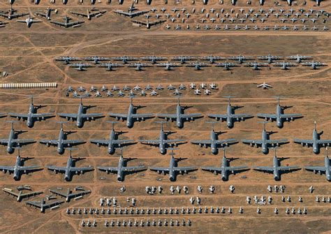 Aerial Photos by Bernhard Lang Capture the Largest Aircraft Boneyard in ...