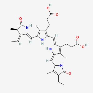 Phycobilin | C33H38N4O6 | CID 6438349 - PubChem