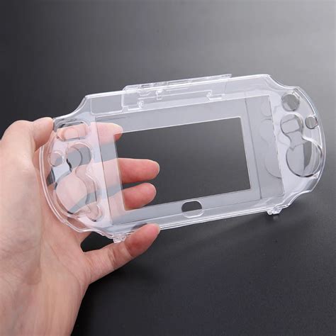 Clear Hard Case Transparent Protective Cover Shell Skin for Sony psv2000 Psvita PS Vita PSV 2000 ...