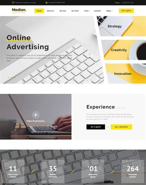 30+ Top Agency HTML5 Website Templates 2020 - Templatefor