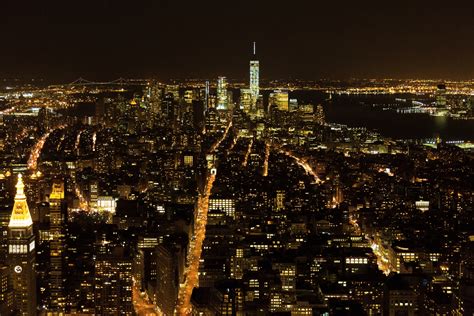 Night New York Free Stock Photo - Public Domain Pictures