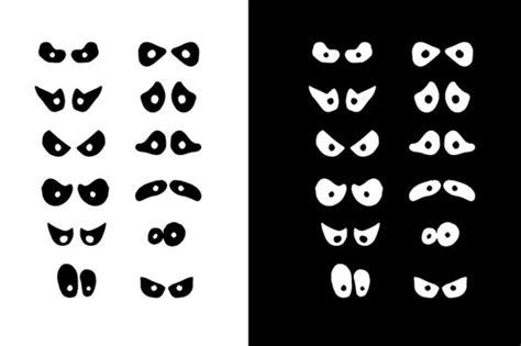 Spooky Eyes Vectors - Free Vector Site | Download Free Vector Art, Graphics