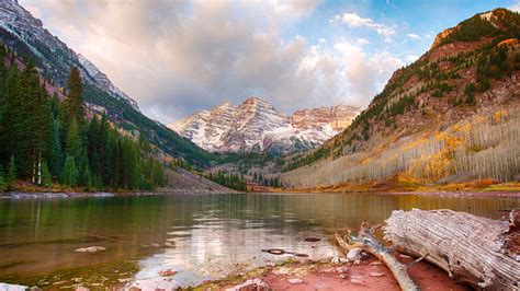 The Maroon Bells, Elk Mountains, Rockies, Colorado UHD 4K Wallpaper ...