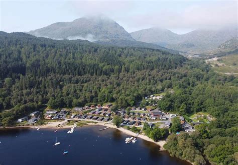 Loch Lomond Holiday Park in Inveruglas lodges for rental with hot tubs