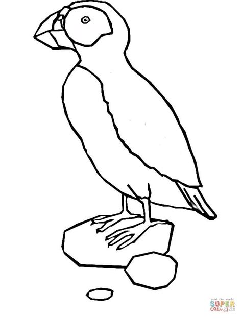 Puffin Coloring Pages - Coloring Home