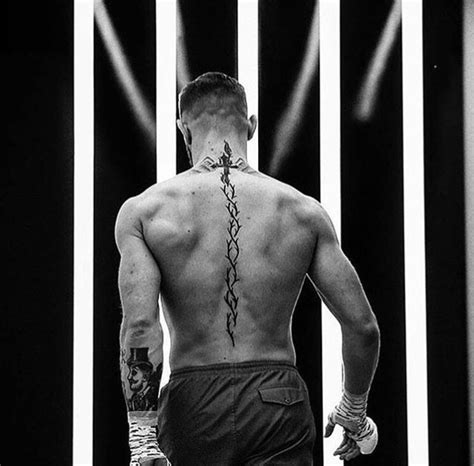 Conor Mcgregor Back Tattoo