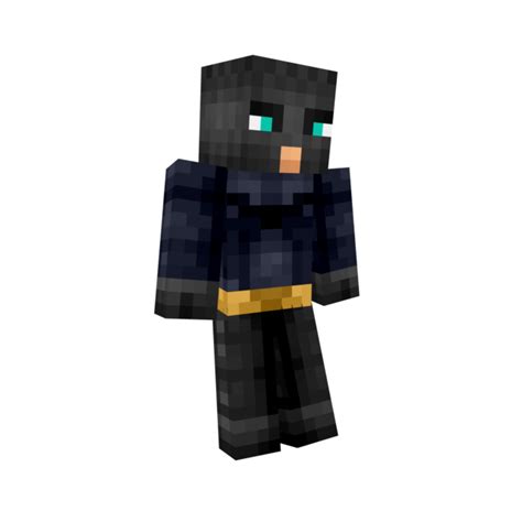 First Batman Suit Minecraft Skin