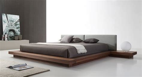 Japanese Style Platform Bed Frame Queen - Hanaposy