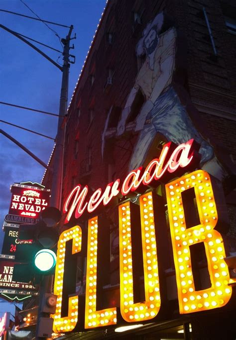 Nevada Club Casino inside the Hotel Nevada in the wee hours. Ely, Nevada Zippertravel.com ...