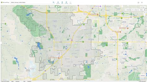 Olathe Kansas Map