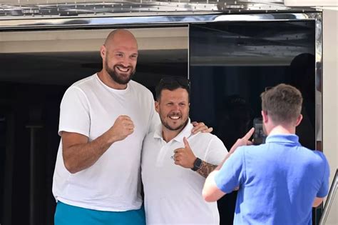 Tyson Fury enjoys lavish holiday on £18k-a-night yacht in Cannes with ...