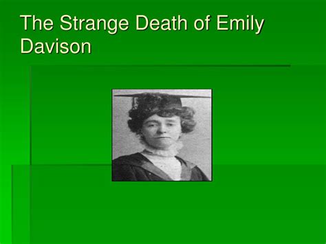 PPT - The Strange Death of Emily Davison PowerPoint Presentation, free ...