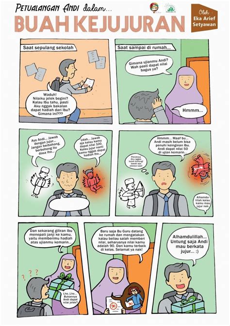 Kumpulan Komik Pendidikan yang Lucu dan Menghibur