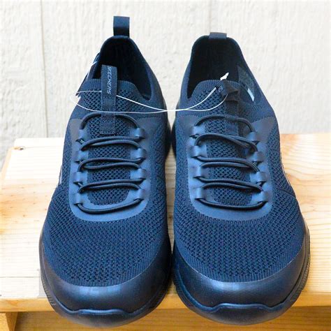 Skechers Men's Athletic Memory Foam Sneaker Shoes BLACK | eBay