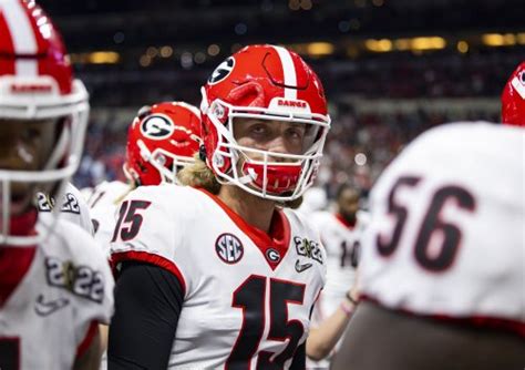 Georgia's Carson Beck talks QB battle, 2023 season | Flipboard