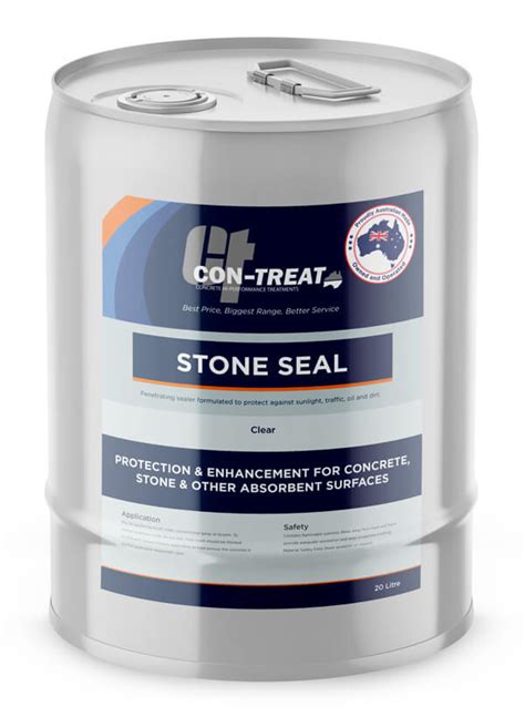 Stone Seal | Concrete & Stone Sealer | Con-Treat 1300 044 625