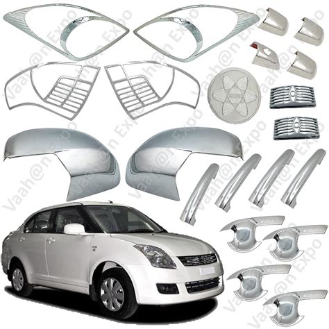 Vaahan Expo Chrome Kit for Swift Dzire 2008 Model | Exterior Car ...