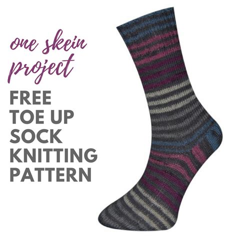 Basic Toe-Up Socks Free Knitting Pattern — Blog.NobleKnits