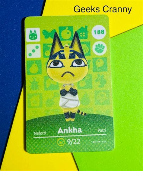 Ankha amiibo card. Ankha Amiibo card . Works with New horizons | Etsy